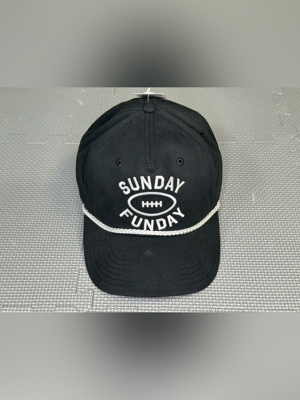 Sunday Funday Football Hat Snapback Adjustable Mad Engine